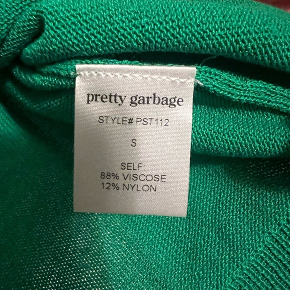 Pretty Garbage Cropped Cardigan with chain detail - size small - Picture 3 of 8